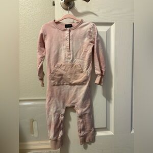 Little Bipsy Soft Pink and White Ombré Onesie Baby Onesie